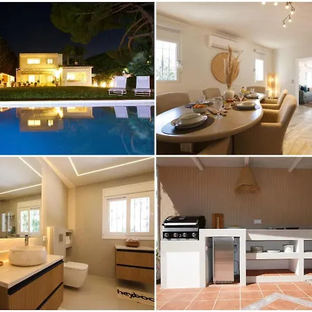 Beachside With Private Pool In Villa Marbella